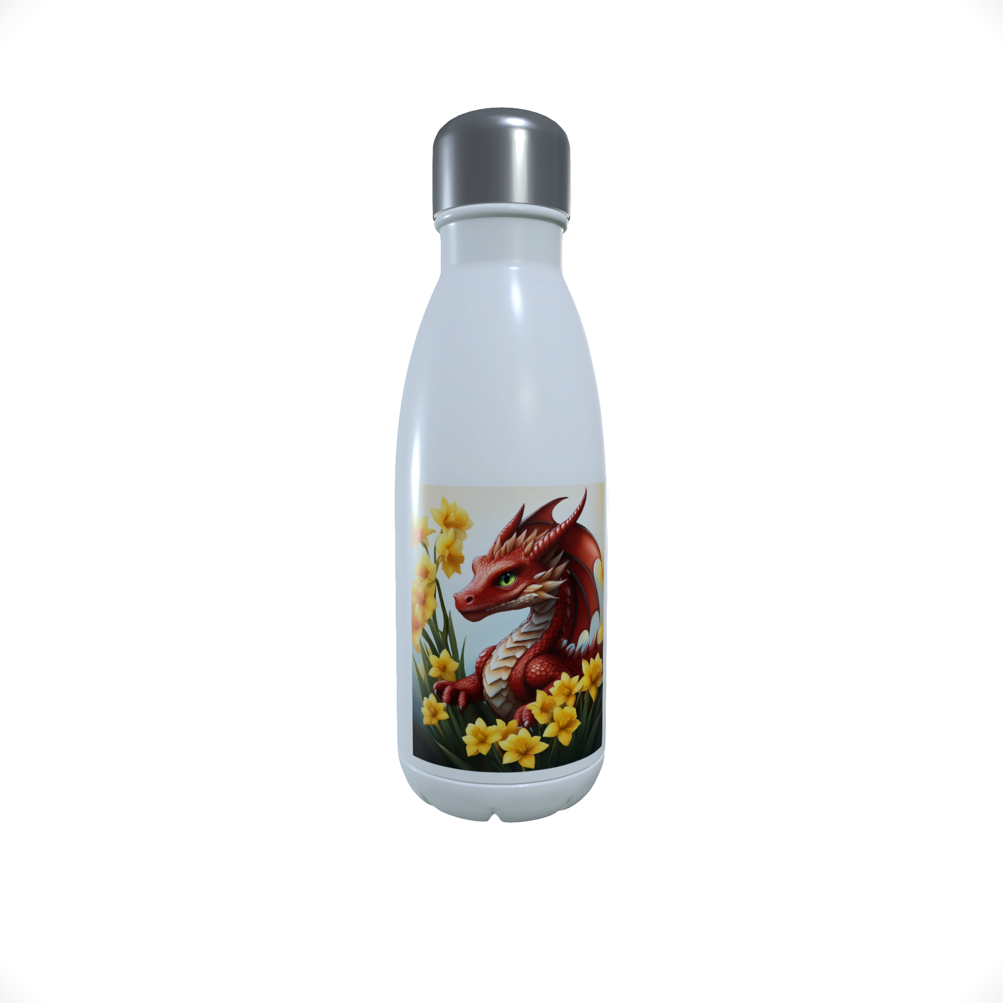 Welsh Dragon and Daffodils....500ml Thermal Drinks Bottle